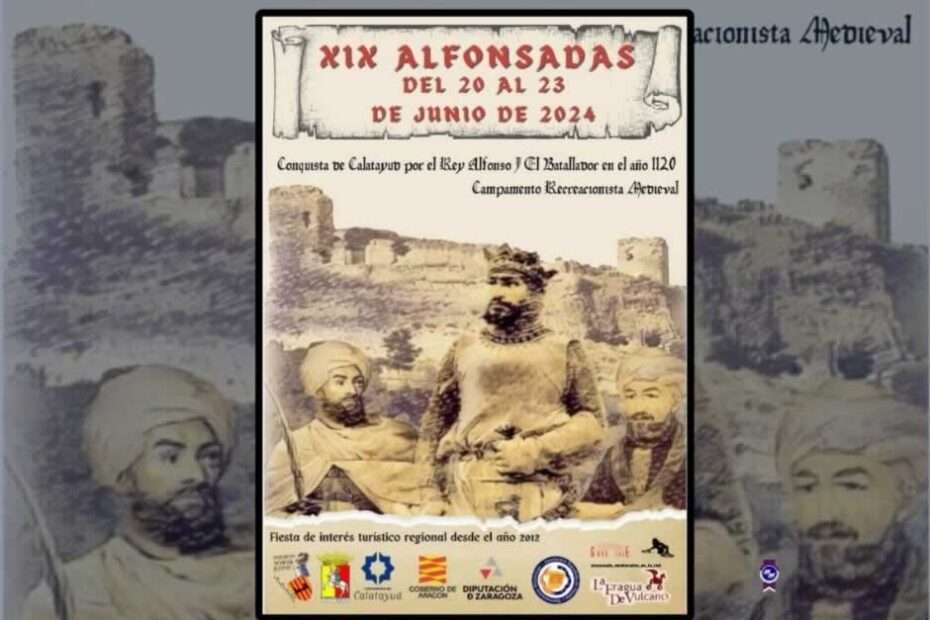 Anuncio / Del 21 al 23 de junio Mercado Medieval Las Alfonsadas en CALATAYUD - ZARAGOZA 2024