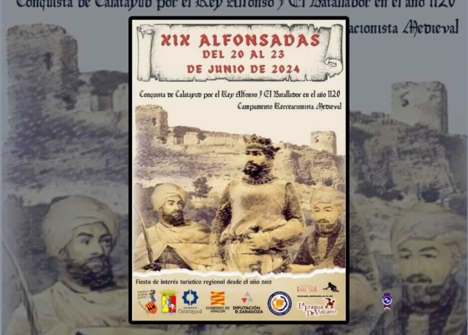 Anuncio / Del 21 al 23 de junio Mercado Medieval Las Alfonsadas en CALATAYUD - ZARAGOZA 2024