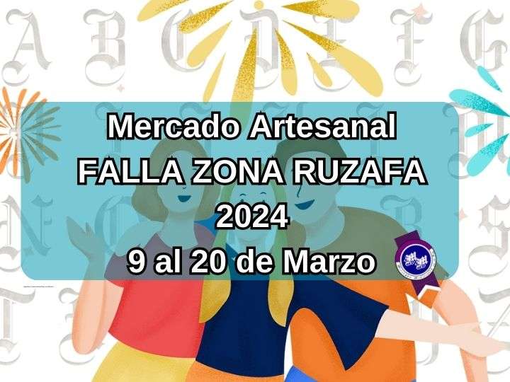 Mercado Artesanal Falla Ruzafa 2024