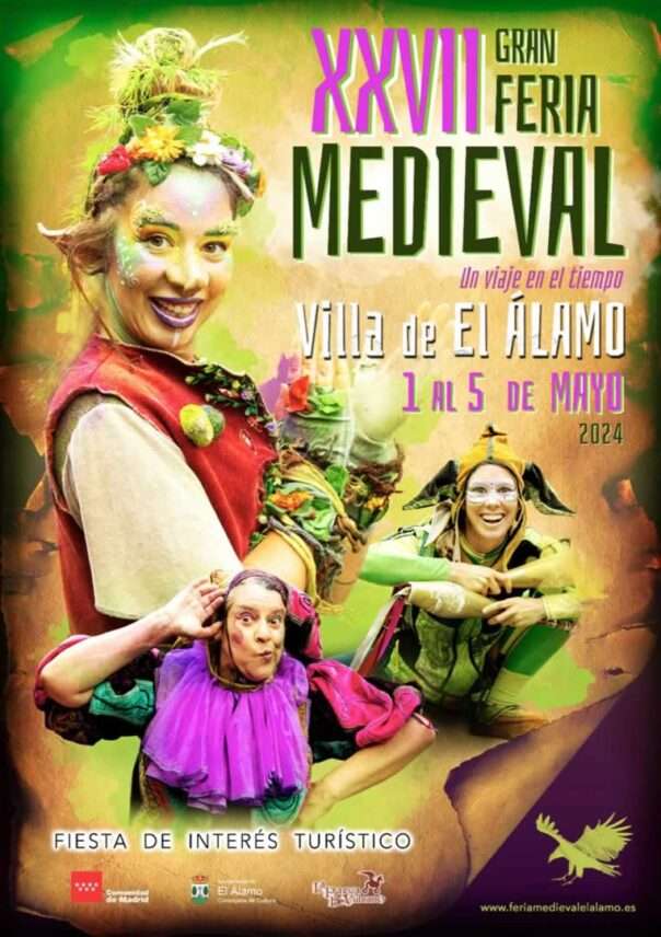 Cartel Feria Medieval de EL ÁLAMO