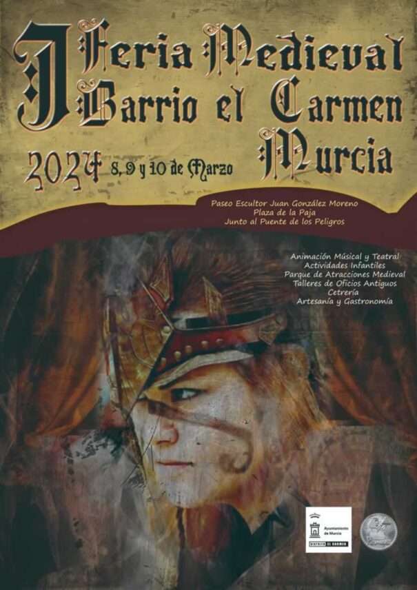 Cartel del Mercado Medieval de Murcia 2024