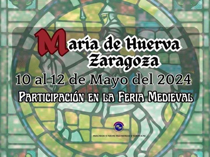 Participación en la Feria Medieval de Maria De Huerva (Zaragoza) 2024