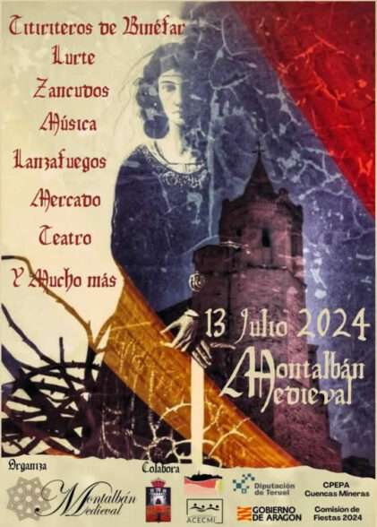 Mercado Medieval de Montalbán 2024 cartel