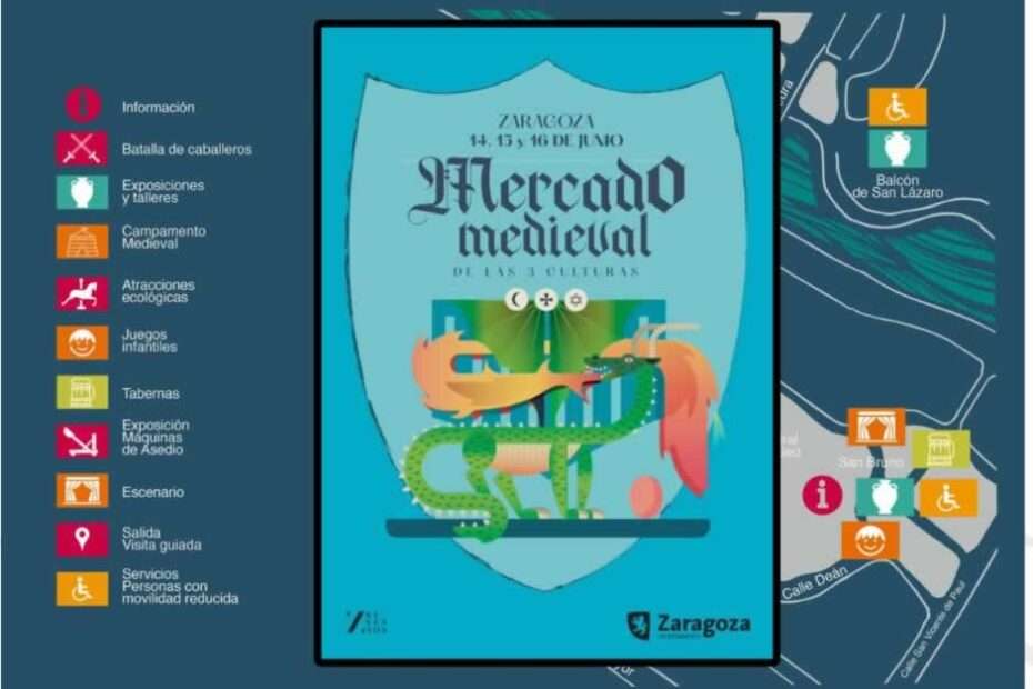 Anuncio Mercado Medieval De Las Tres Culturas De ZARAGOZA 2024