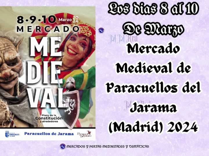 Mercado Medieval de Paracuellos del Jarama (Madrid) 2024