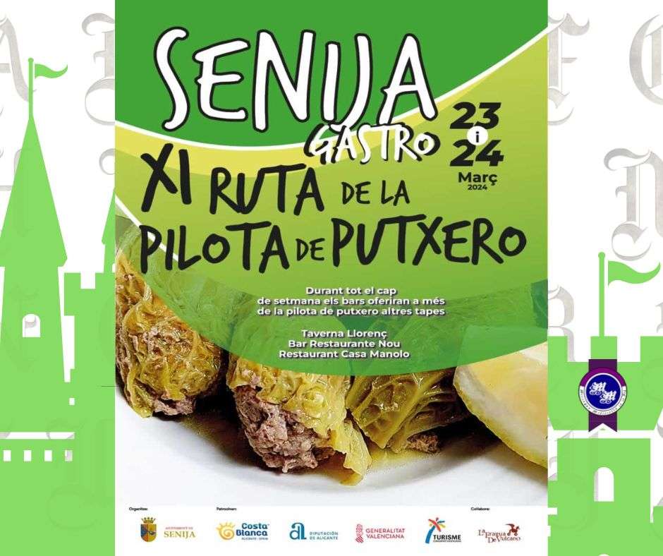 Mercado Gastronómico De Senija (Alicante) 2024 Ruta De La Pilota De Putxero