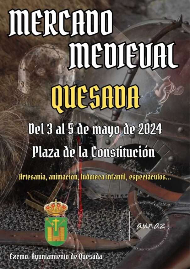 cartel y Convocatoria : Mercado Medieval de QUESADA (JAEN) 2024