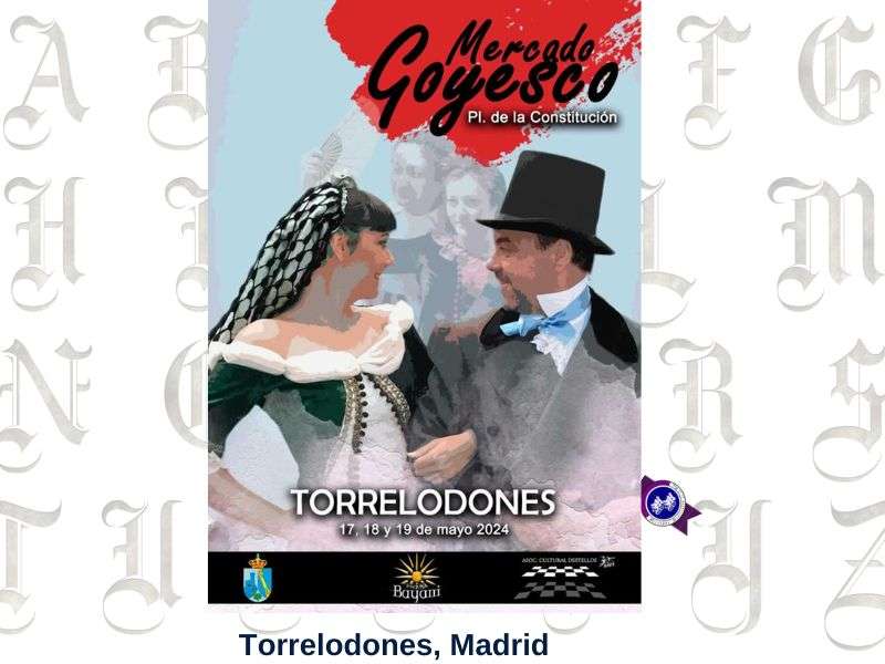 Mercado goyesco de Torrelodones, Madrid 2024 Anuncio