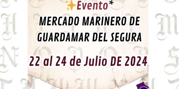 MERCADO MARINERO DE GUARDAMAR DE SEGURA , ALICANTE 2024