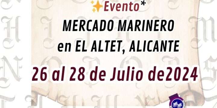 MERCADO MARINERO en EL ALTET, ALICANTE 2024