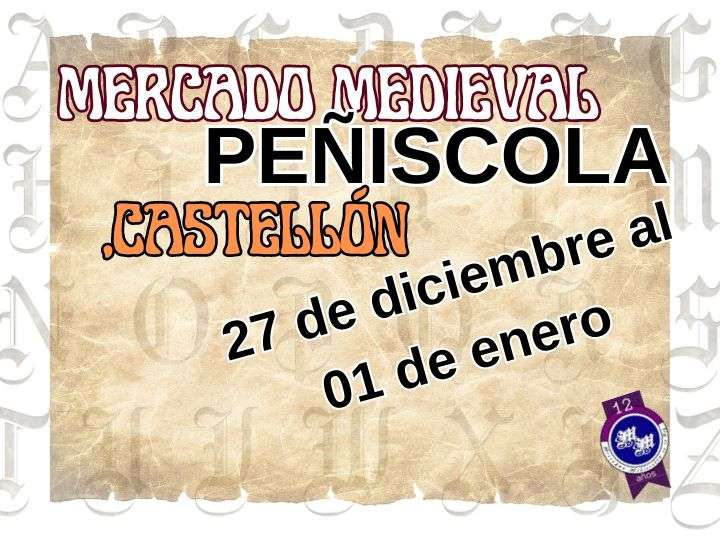 MERCADO MEDIEVAL DE PEÑISCOLA (CASTELLON) 2024