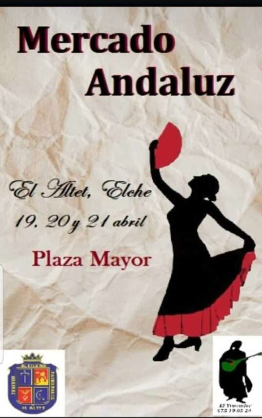 MERCADO ANDALUZ en EL ALTET, ALICANTE 2024 - Cartel