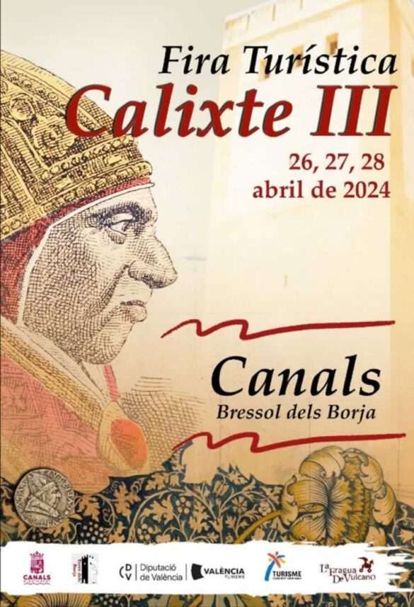 Cartel FERIA RENACENTISTA DE CALIXTO III DE CANALS (VALENCIA)