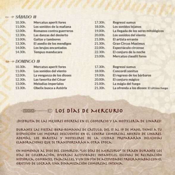 Fiestas Ibero-Romanas De Cástulo de Linares 2024 p 7