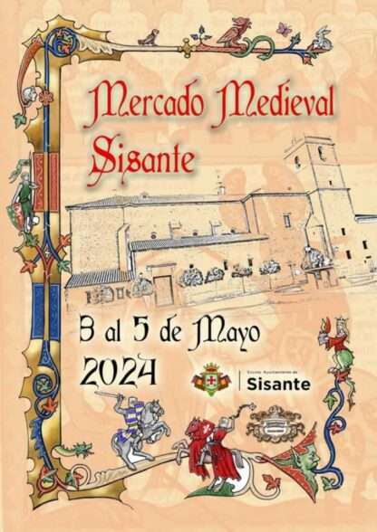 Cartel MERCADO MEDIEVAL DE SISANTE 2024