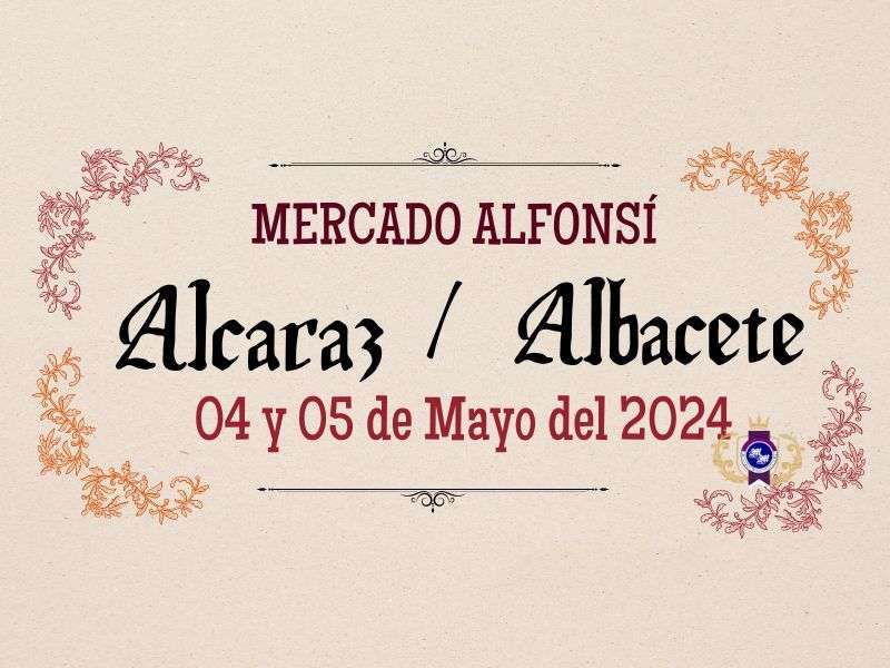 MERCADO ALFONSÍ ALCARAZ 2024 BASES DE PARTICIPACIÓN post facebook