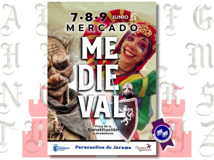 Convocatoria : MERCADO MEDIEVAL DE PARACUELLOS DE JARAMA (MADRID) 2024