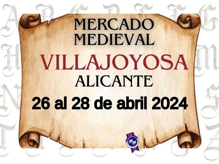 MERCADO MEDIEVAL DE VILLAJOYOSA (Alicante) 2024
