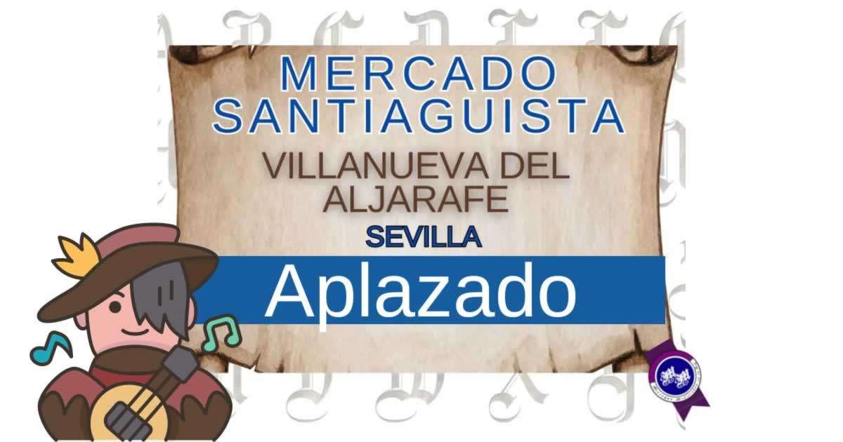 MERCADO SANTIAGUISTA DE VILLANUEVA DEL ARISCAL ha sido aplazado w