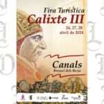 Cartel FERIA RENACENTISTA DE CALIXTO III DE CANALS (VALENCIA) 2024