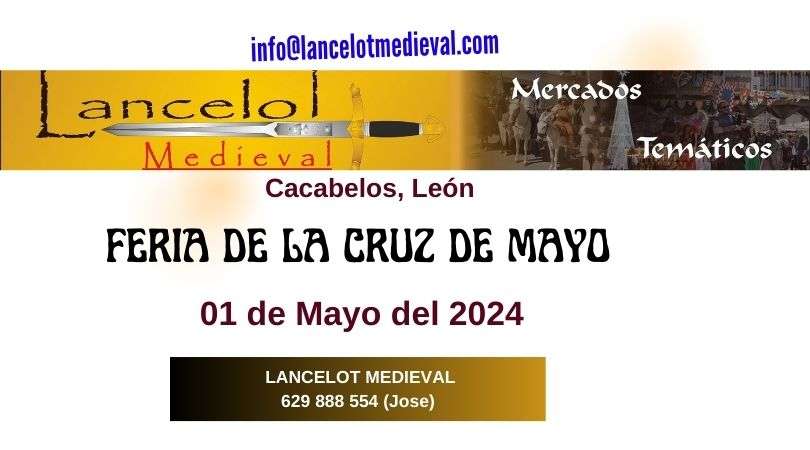 FERIA DE LA CRUZ DE MAYO CACABELOS 2024 (León) post facebook