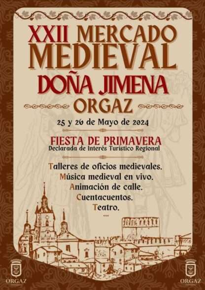 Mercado Medieval Doña Jimena de Orgaz (Toledo)
