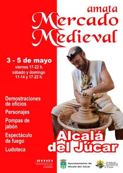 Mercado Medieval de Alcalá del Júcar (Albacete) 2024