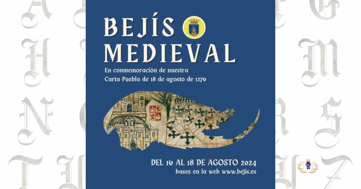 Abierto el plazo para las empresas interesadas en la organización de la Fiesta medieval de Bejís en agosto
