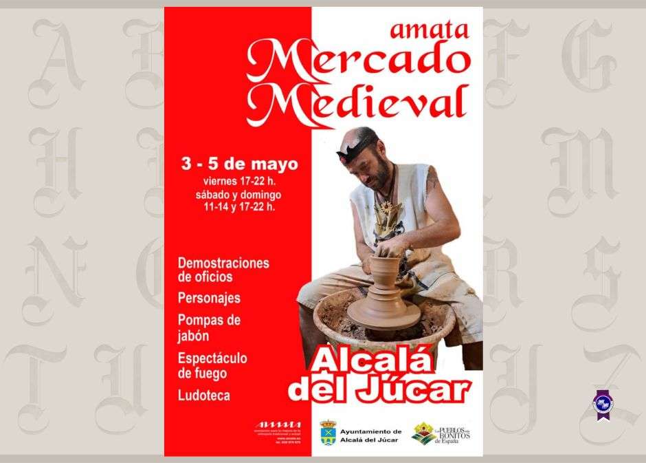 Mercado Medieval de Alcalá del Júcar (Albacete) 2024 Facebook