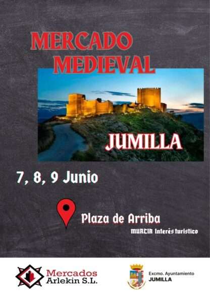 Cartel Mercado Medieval de Jumilla (Murcia) 2024