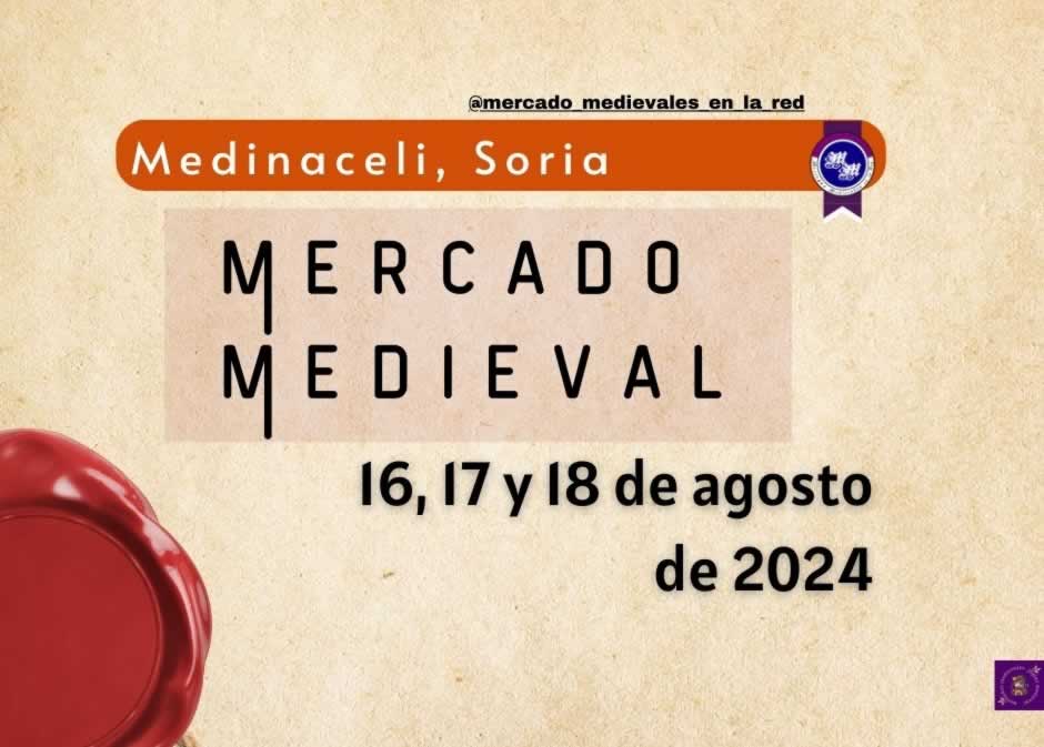 Anuncio Mercado Medieval de Medinaceli (Soria) 2024