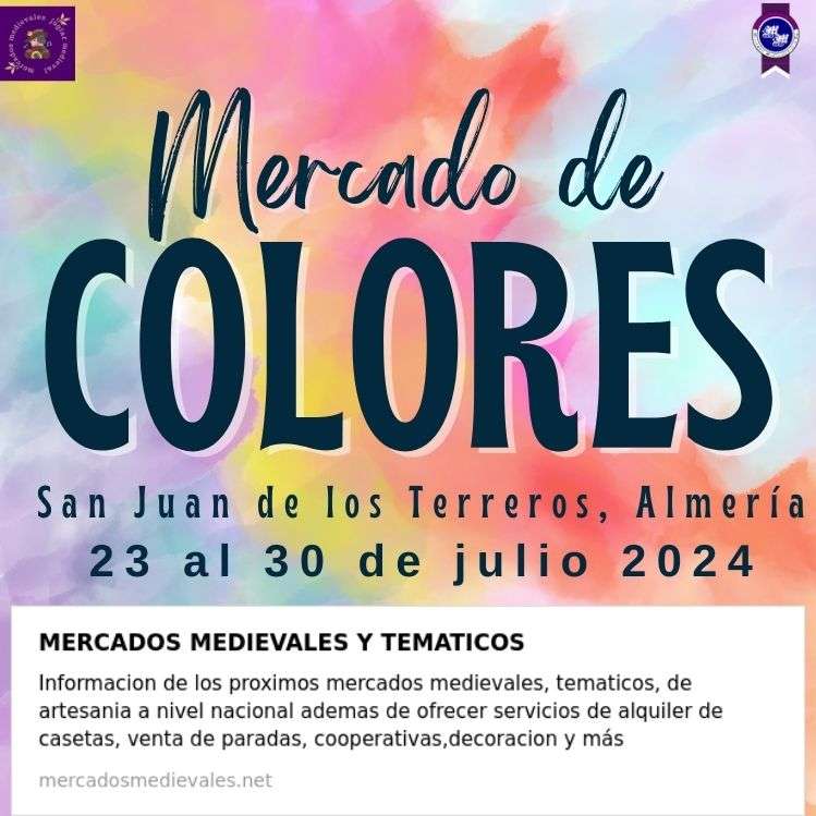 Mercado de Colores San Juan de los Terreros, Almería 2024 w