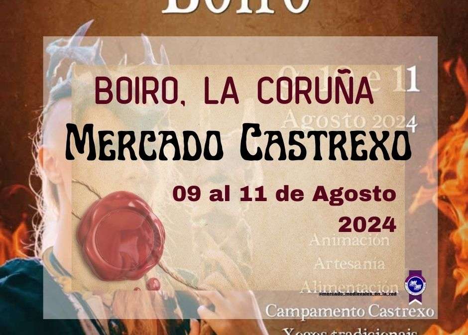 Anuncio Mercado Castrexo De Boiro / La Coruña 2024