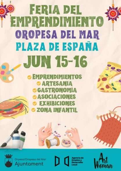 Feria del emprendimiento Oropesa del Mar (Castellón) 2024