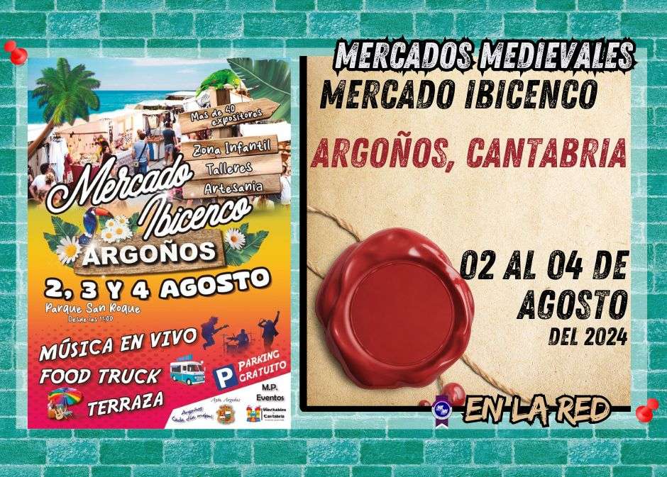 Anuncio Mercado Ibicenco de Argoños (Cantabria) 2024