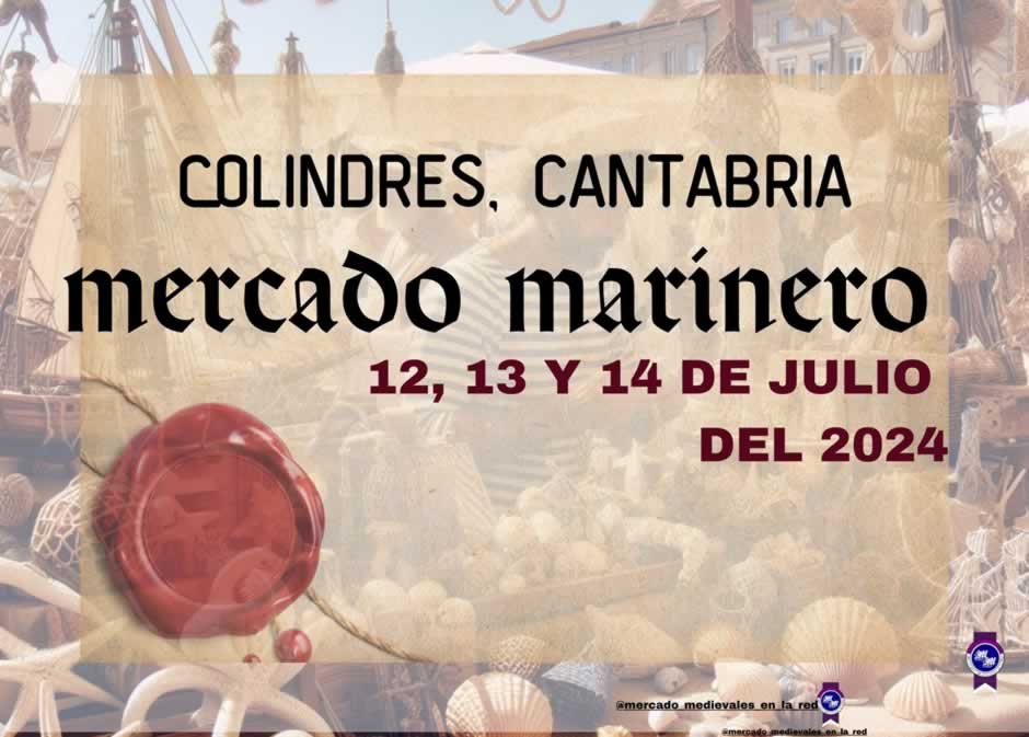 Mercado marinero de Colindres, Cantabria 2024