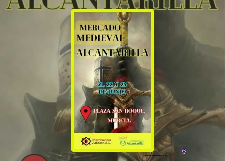 Anuncio Mercado Medieval de Alcantarilla (Murcia) 2024