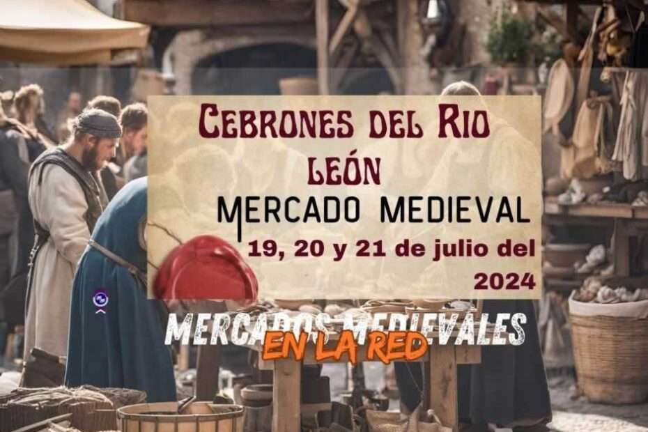 anuncio Mercado Medieval Cebrones del Rio (león) 2024