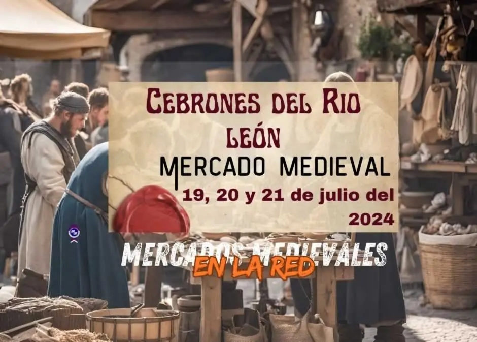 anuncio Mercado Medieval Cebrones del Rio (león) 2024