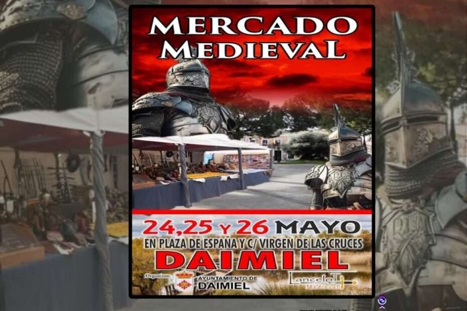Anuncio de Mercado Medieval Daimiel 2024 cartel
