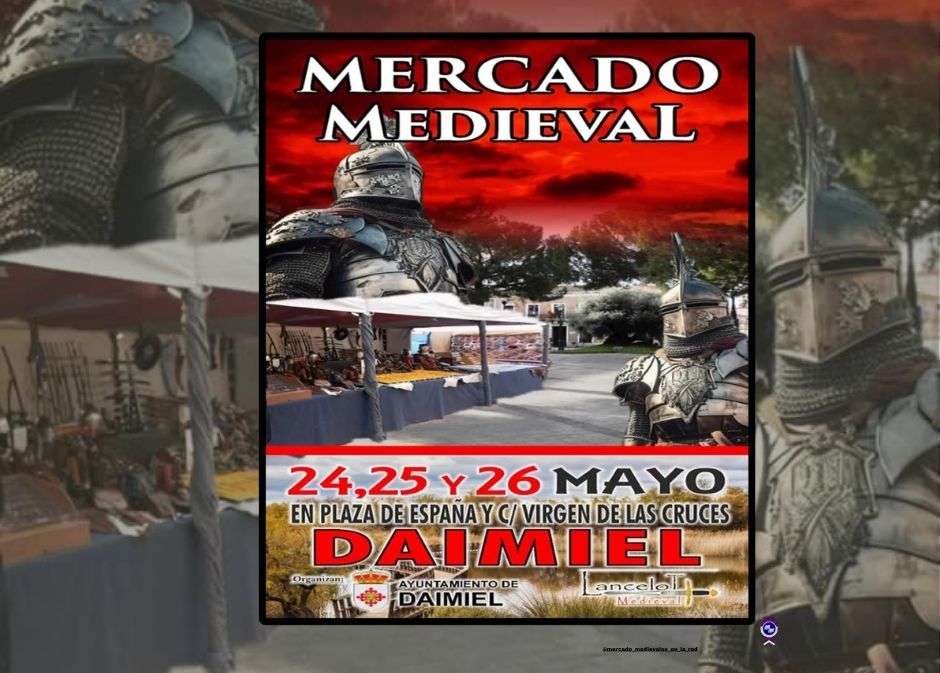 Anuncio de Mercado Medieval Daimiel 2024 cartel