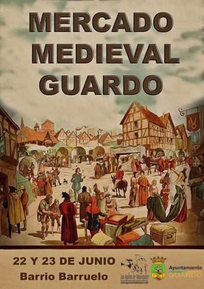Cartel Mercado Medieval de Guardo (Palencia) 2024