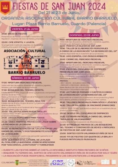 Programa Mercado Medieval de Guardo (Palencia) 2024