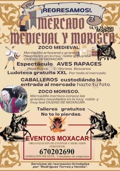 Mercado Medieval Morisco de Mojácar (Almeria) 2024