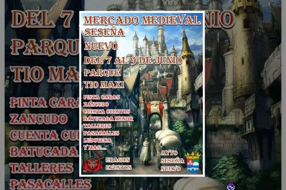 Cartel Mercado Medieval de Seseña Nuevo (Toledo) 2024