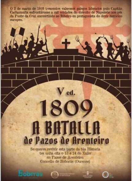 Cartel Mercado Histórico "1809 A Batalla"