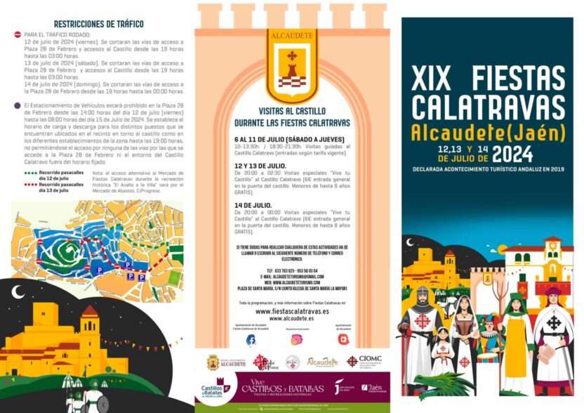Programación Mercado Medieval Calatravo de Alcaudete (Jaén) 2024 2