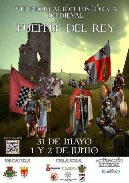 Cartel Mercado Medieval de Fuente del Rey - Dos Hermanas (Sevilla) 2024