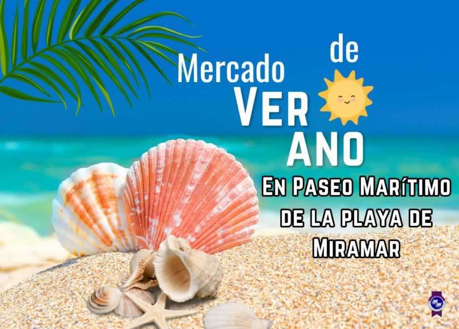 Mercado de Verano en Playa de Miramar (Valencia) 2024