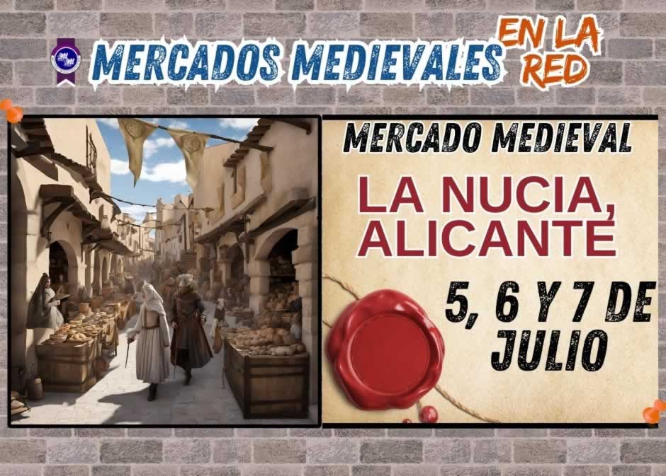 Mercado Medieval de La Nucia (Alicante) 2024